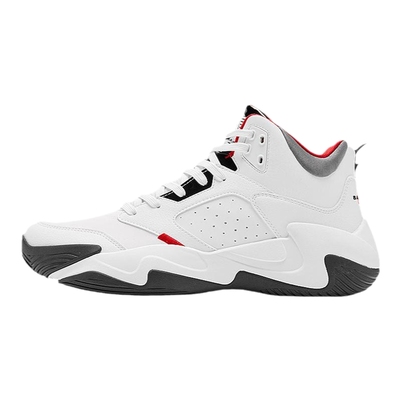 乔丹皮面加绒篮球鞋男