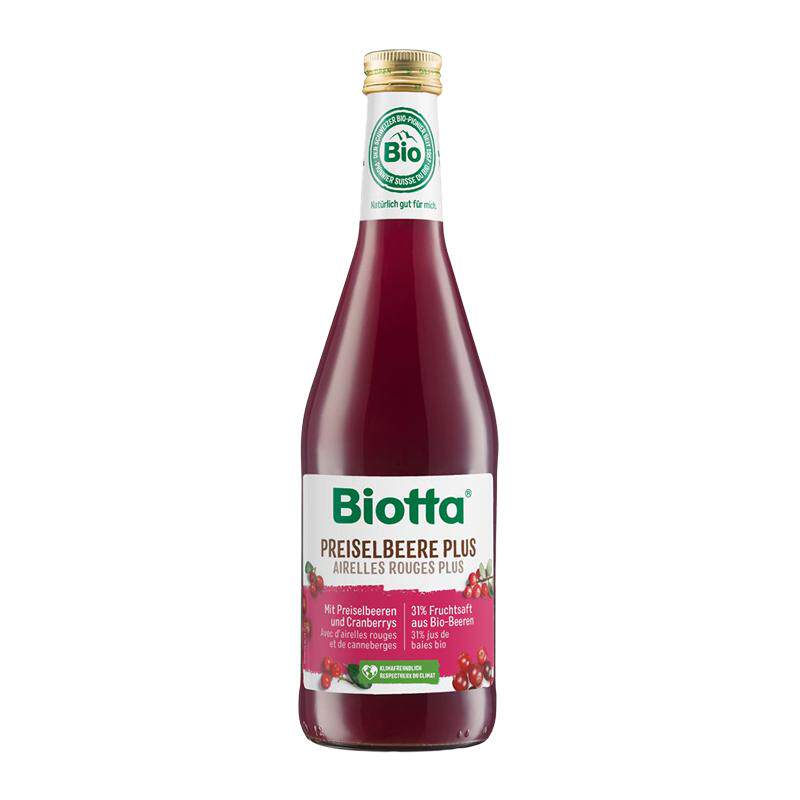 Biotta瑞士原装进口野生蔓越莓汁