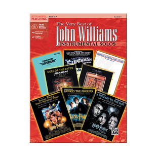 约翰 威廉姆斯精选 器乐独奏 圆号 The Very Best of John Williams Alfred原版乐谱书 00-IFM0423CD