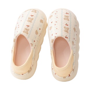 月子鞋春夏产后薄款软底透气包跟居家可爱拖鞋夏天产妇防滑家居鞋