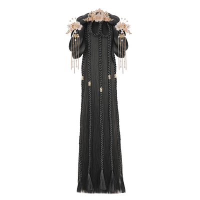 汉服假发全头套古风假发包一体式发箍懒人古装假发造型发髻头饰女