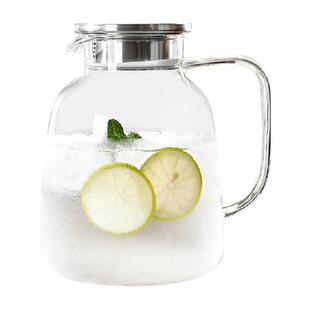 包邮家用耐高温冷水壶大容量玻璃凉水壶冷泡茶壶白开水杯扎壶套装