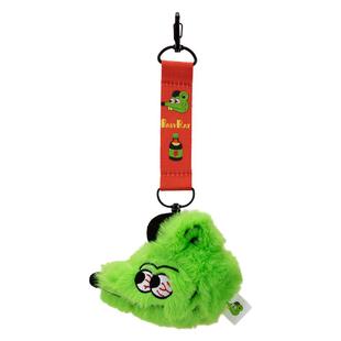 MYTIMELAB摩太潮玩卡通绿鼠挂件毛绒玩具书包挂件公仔可爱饰品