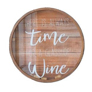 复古红酒塞收纳墙饰 工业风葡萄酒瓶塞收集壁饰家用民宿酒吧装饰