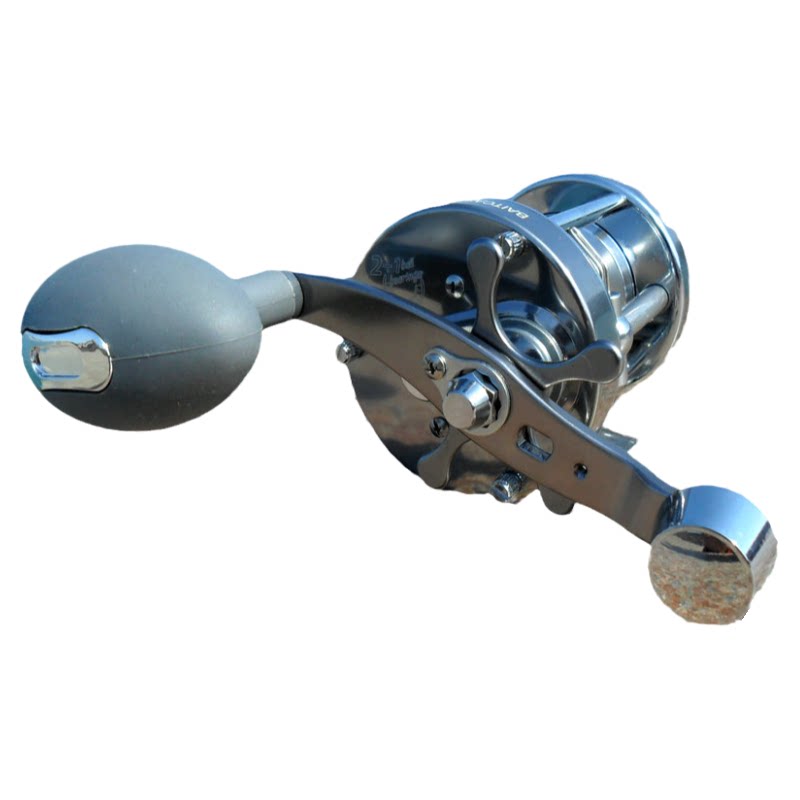 鼓轮全金属船钓深海拖钓慢摇铁板海钓远投打黑雷强路亚鱼线轮渔轮