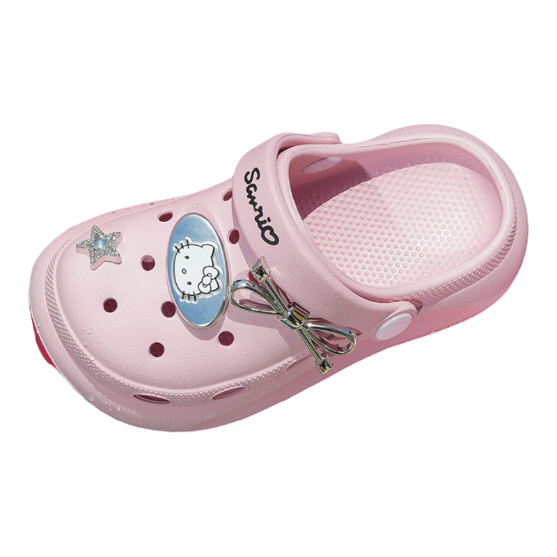 HelloKitty童鞋女童洞洞鞋夏季