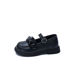 女童鞋子2026年春秋新款玛丽珍童鞋配裙子公主小皮鞋女童豆豆单鞋