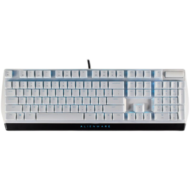 适用外星人台式机键盘保护膜AW310K AW410K AW510K AW768 防尘罩