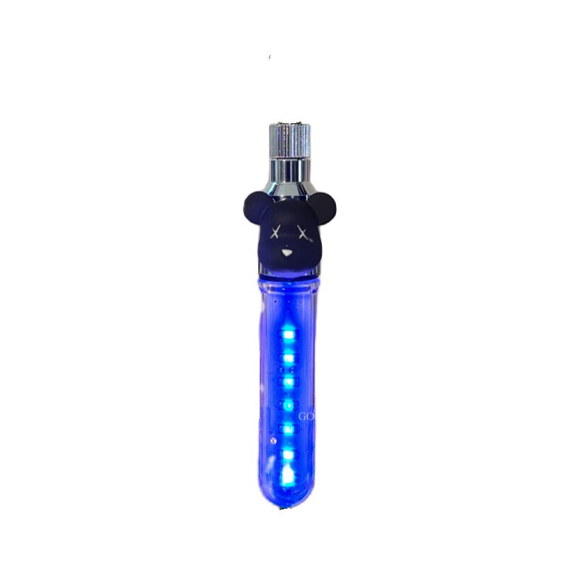 自行车轮胎气门灯防水可爱卡通