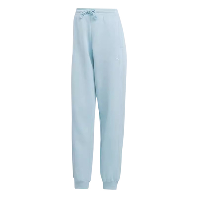 阿迪达斯女针织保暖束脚长裤卫裤