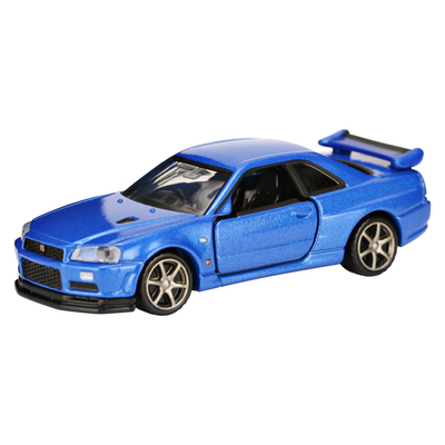 TOMY多美卡日本合金车模玩具黑盒旗舰正版11日产GT-R R34超跑汽车