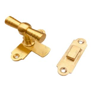 猫洞门五金插销门搭扣门锁扣插销门窗拉手插销门窗把手连动扣全铜