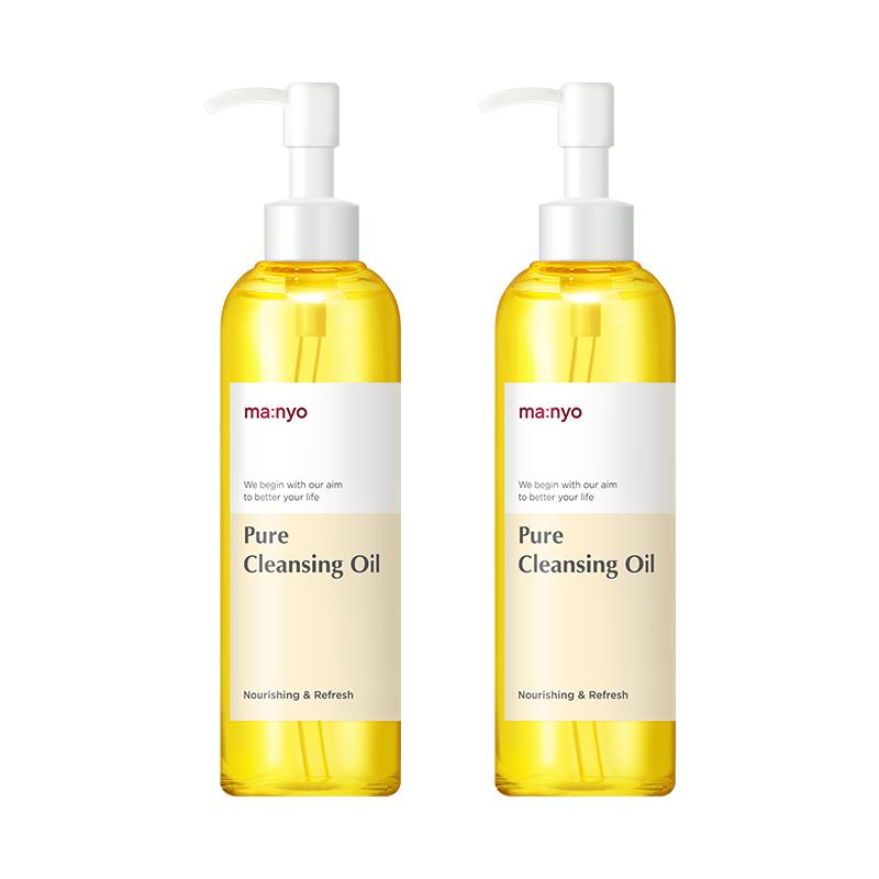 Manyo/魔女工厂Pure卸妆油套装植物温和卸彩妆清洁男女养肤400ml