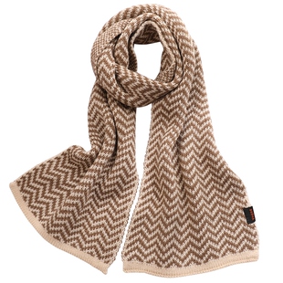 日系氛围感春秋冬季可爱短款薄款小围巾女韩系针织少女百搭保暖