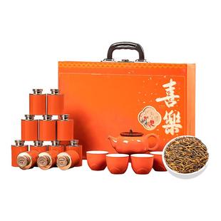 中闽峰州 特级金骏眉红茶茶叶礼盒装 送礼长辈2025新茶浓香型420g
