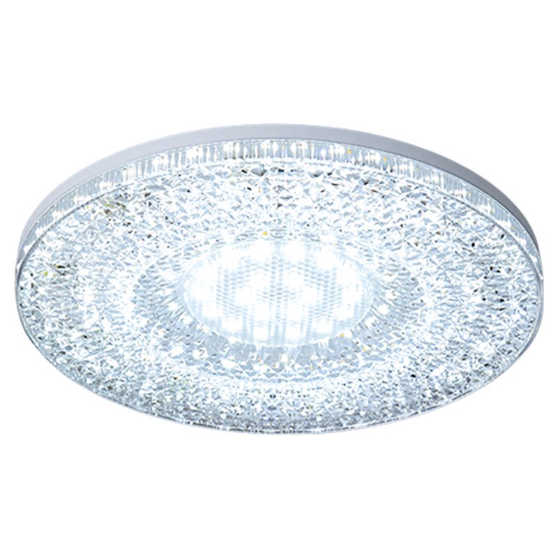 高显色节能护眼led水晶飞碟灯