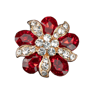 新中式水晶钻扣旗袍金属镶钻晚礼服纽扣扣子毛衣外套珍珠装饰扣女