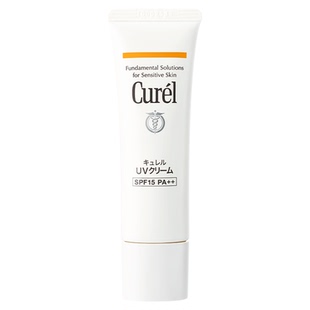 【年货节】curel珂润水润防晒霜30g轻薄隔离保湿SPF15物理防晒