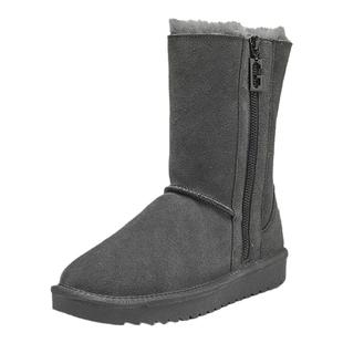 aUGGh雪地靴男冬季男女款加绒保暖皮毛一体雪地棉女棉靴子АUGGН