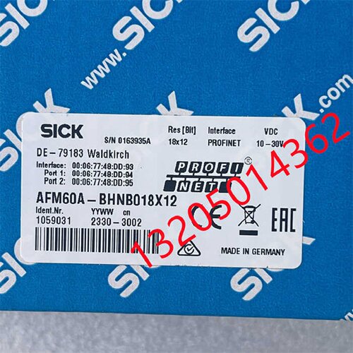 议价1059031 AFM60A-BHNB018X12西克绝对值型编码器SICK德国进口