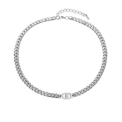 王嘉尔同款双D项链【不掉色】