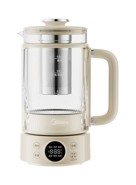 美的养生壶26年官方正品新款炖煮一体煮茶器家用多功能小型电水壶