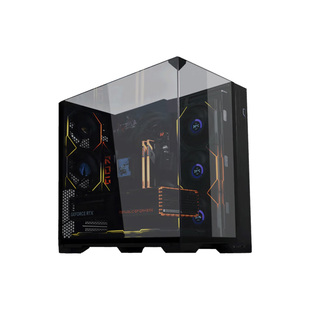 联力包豪斯机箱O11 Vision Compact海景房精致版ATX电脑台式机箱