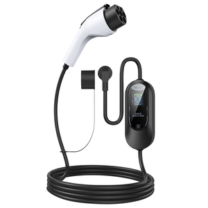 7kw新能源充电枪便携式随车充家用16A特斯拉比亚迪电动汽车充电器