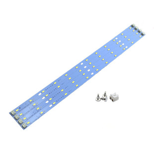 LED吸顶灯改造灯板灯条H灯管长条5730led灯带贴片220v节能光源