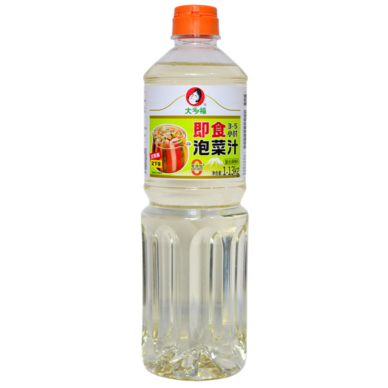 大多福即食泡菜汁凉拌汁冷泡汁泡菜母水腌制蘸料凉拌菜调料汁专用