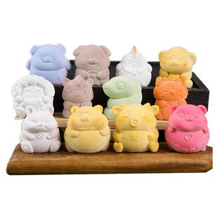 生肖蛇模具硅胶巧克力慕斯冰块甜品红油十二属相生日蛋糕装饰磨