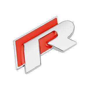 大众朗逸速腾高尔夫r标cc汽车用品装饰大全中网改装rline尾标车贴