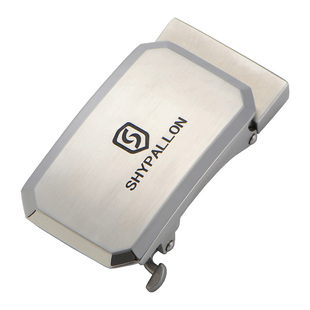 诗泊伦男款高档316不锈钢自动皮带扣头外穿腰带头卡子配件3.5CM