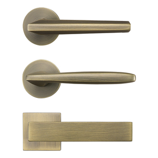 中式复古风青古铜色室内门锁卧室房门锁具家用通用型实木木门把手