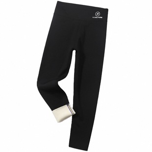 女童儿童鲨鱼裤加绒打底裤冬季外穿加厚保暖黑色紧身春秋款瑜伽裤