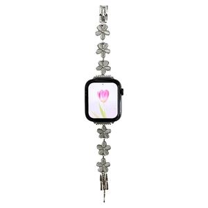 五叶草金属链条适用iwatch表带