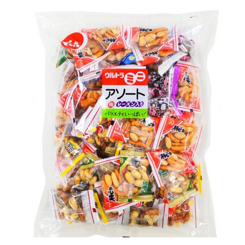 日本进口海鲜豆柿种花生大礼包