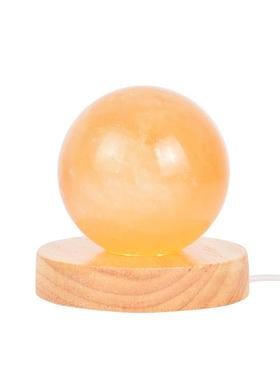 天然卧室水晶球原石氛围灯