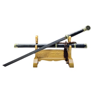 清允同款花梨木带鞘改良加厚环首木刀练武摆件道具未开刃