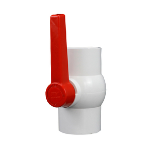 PVC球阀20 25 32 40 50 63 75 90 110给水管螺口内牙塑料阀门开关