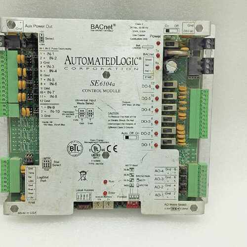 Automated Logic SE6104A BACnet Control Module