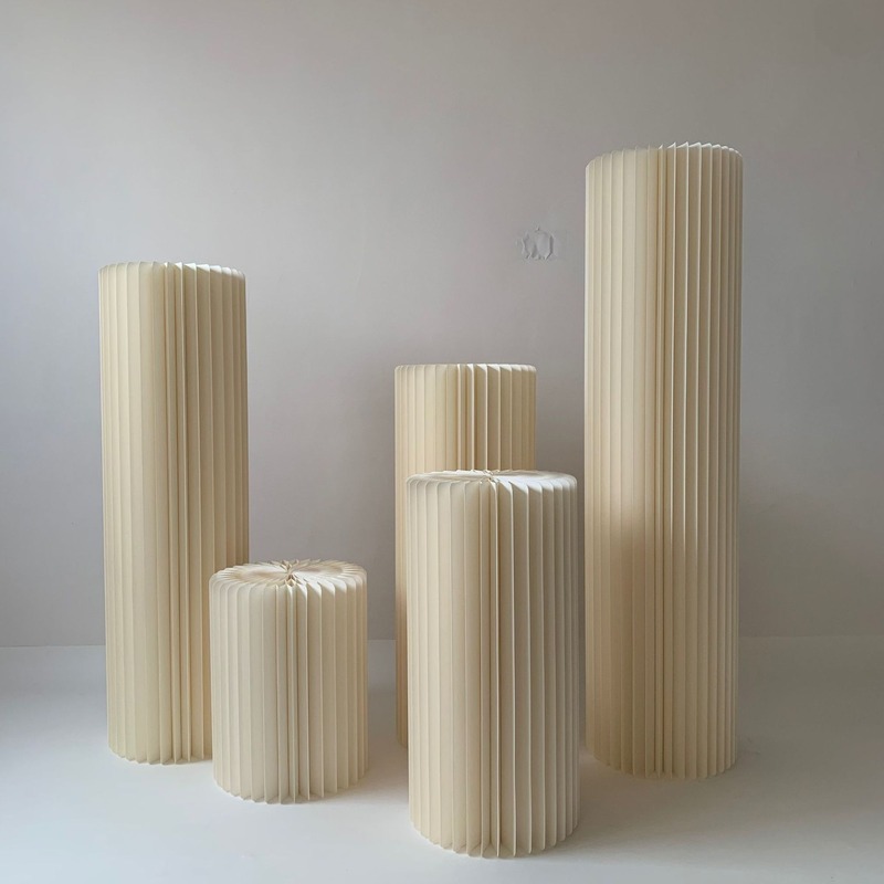 订婚宴气球派对风琴桌甜品台婚庆道具折纸折叠罗马柱路引蛋糕展架