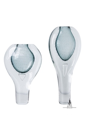 轻奢风几何装饰花瓶样板间摆件