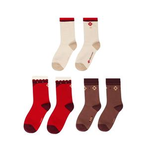 【原神官方】可莉主题印象系列中筒袜套组3双装 Genshin