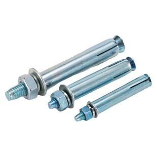 整盒包邮蓝白镀锌外膨胀螺丝 拉爆铁膨胀螺栓 满额包邮M6M8M10M12