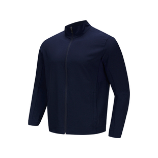 迪卡侬运动夹克新款春季透气行政夹克薄上衣休闲男款立领外套SAX1