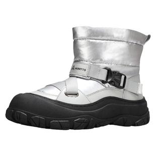 悍途雪地靴女冬季新款减震防滑加绒加厚保暖二棉鞋厚底靴子短靴女