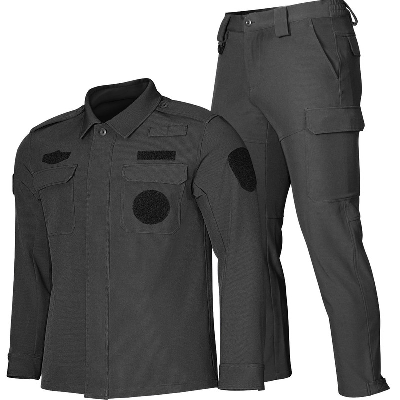朗森凯秋冬季新款加绒作训服套装教官服战术服战训服作战服保安服
