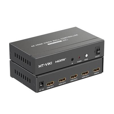 迈拓维矩拼接处理器4屏拼接1画面