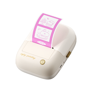 【重磅新品】爱墨E50Pro手帐大尺寸彩字打印机彩色贴纸胶带迷你小型手持便携式姓名贴家用拍立得标签打印机